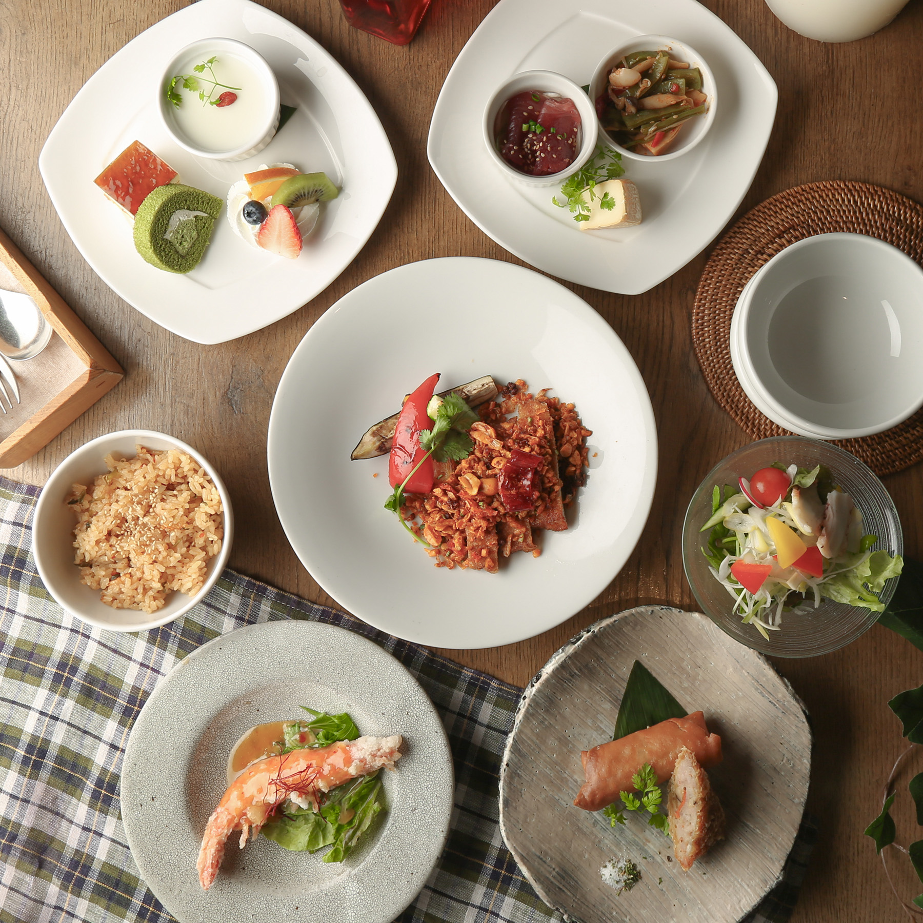 【ジェルム･コース】接待・会食・記念日に！お一人様一皿ずつご提供／7500円（税込）